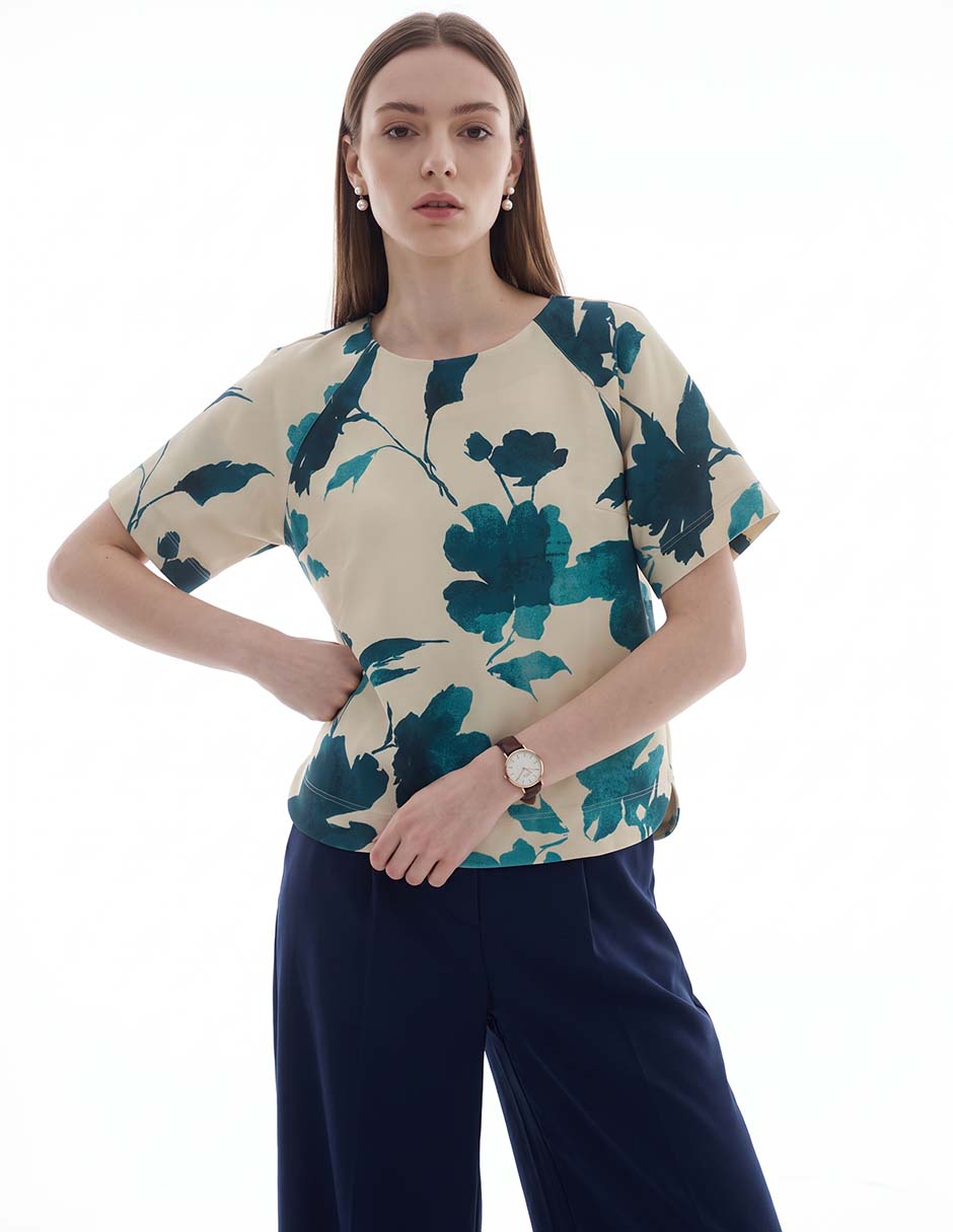 Blusa manga corta para mujer Blusa manga corta para mujer