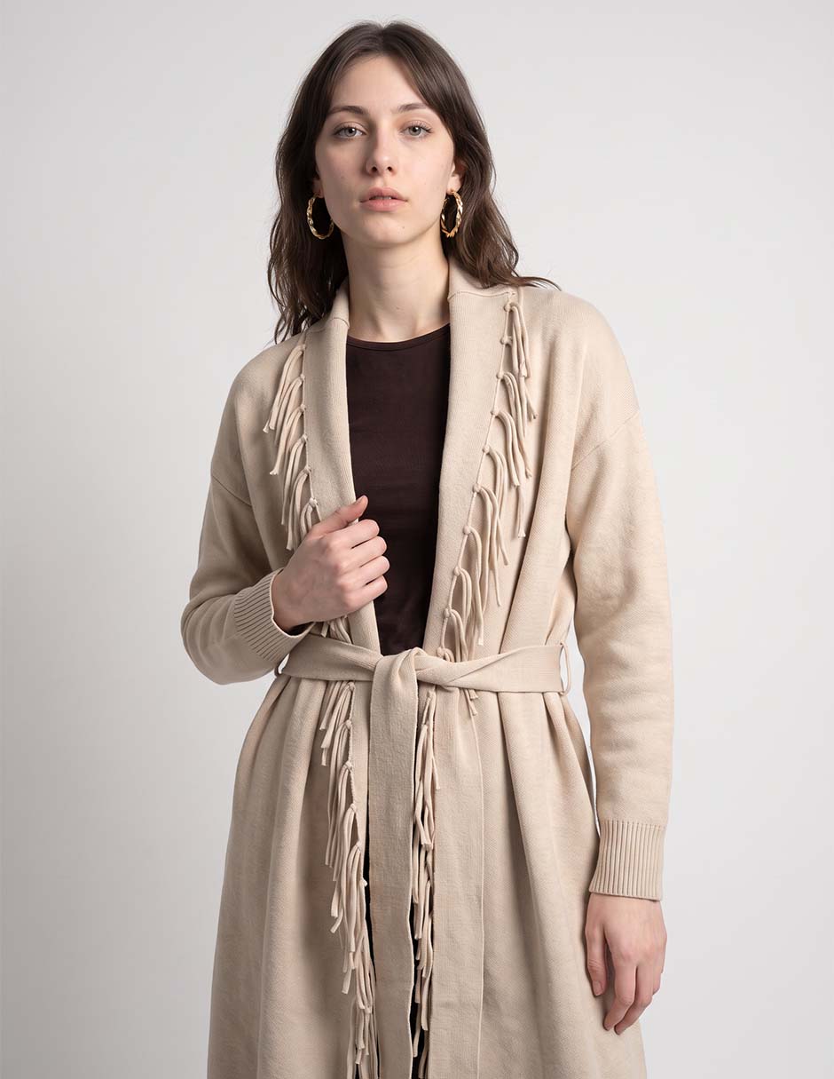 Suéter cuello solapa para mujer 4