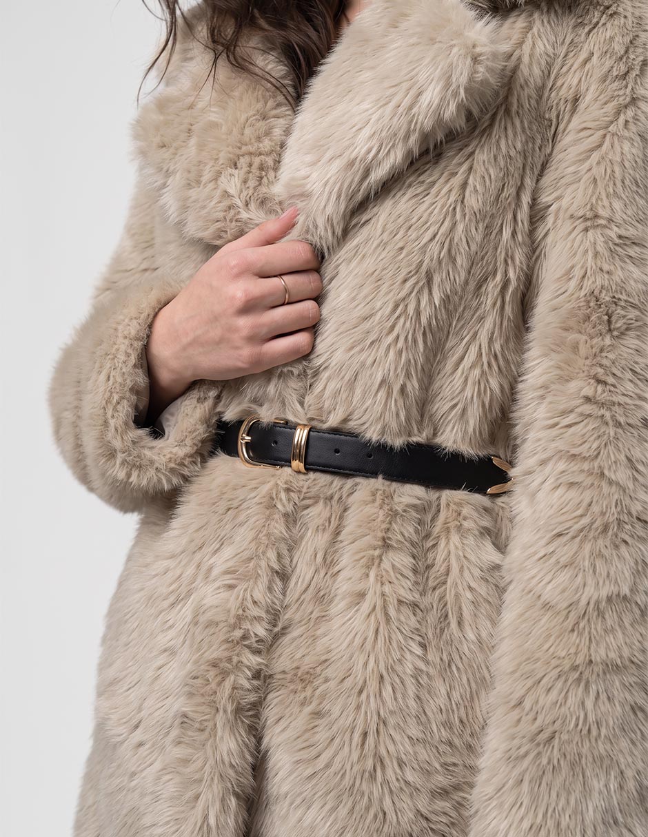 Abrigo asimétrico para mujer 3