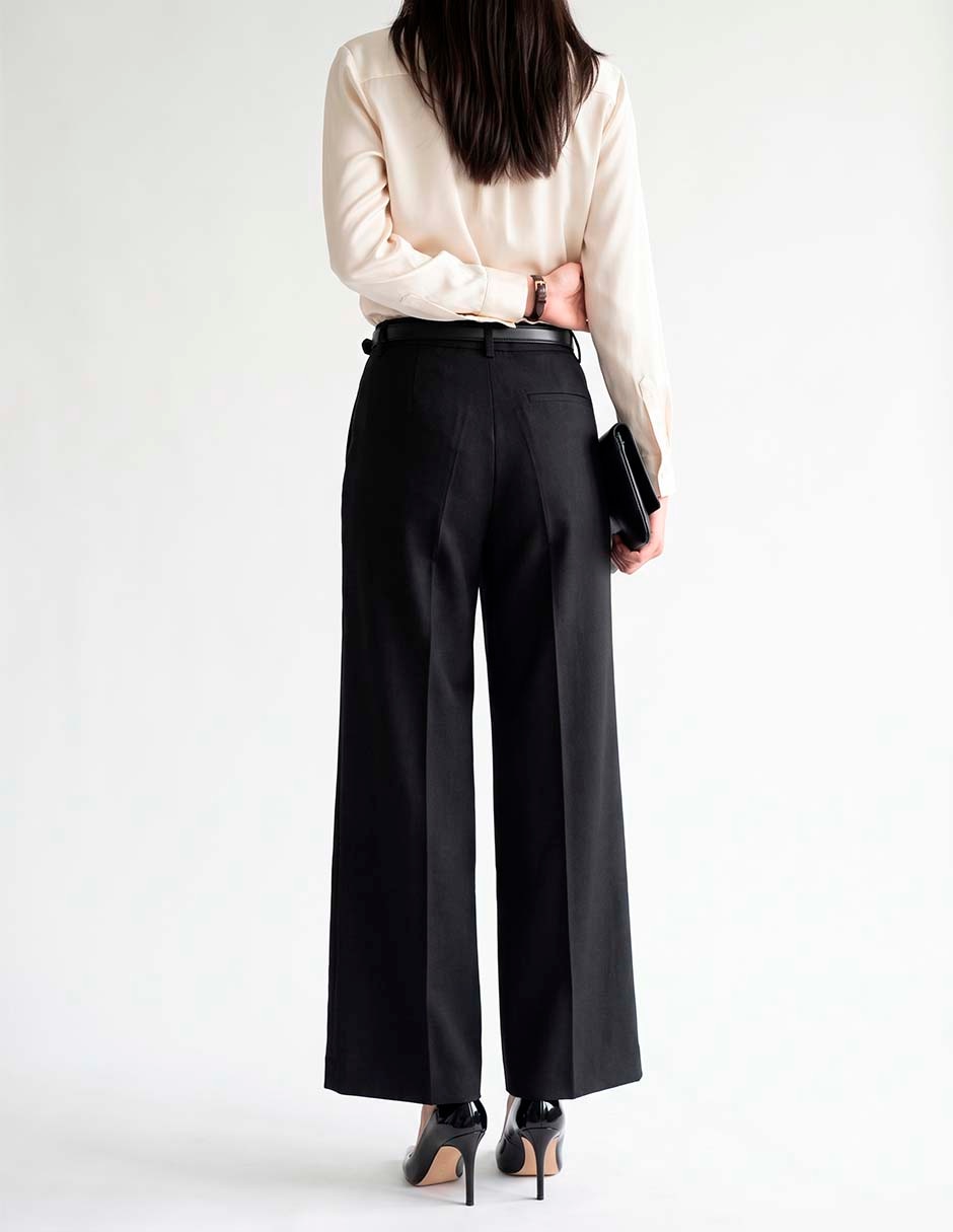 Pantalón wide leg para mujer 2