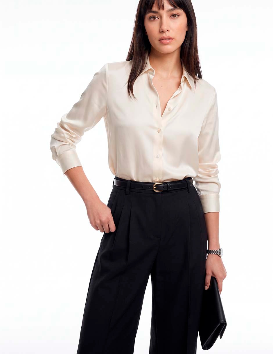 Pantalón wide leg para mujer 4