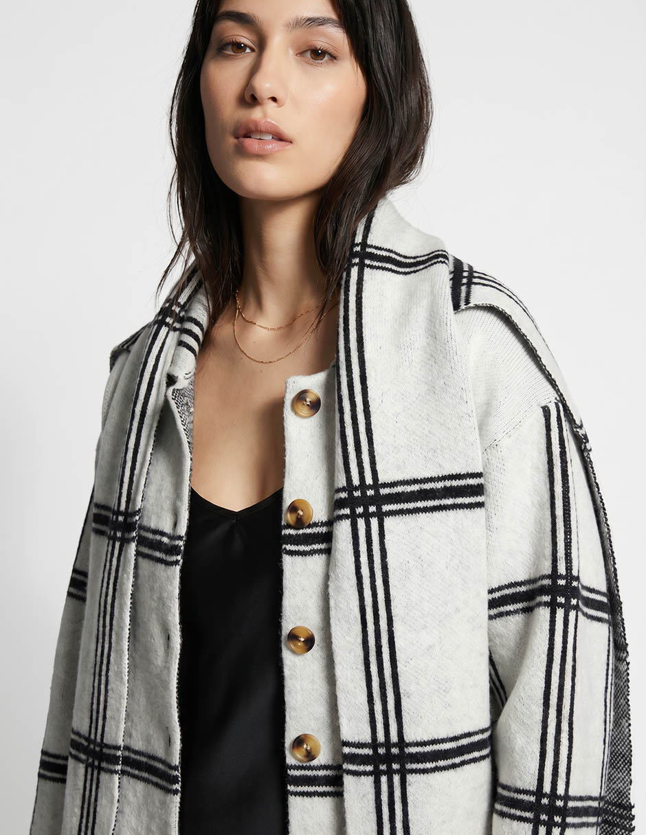 Suéter cuello con amarre para mujer 3