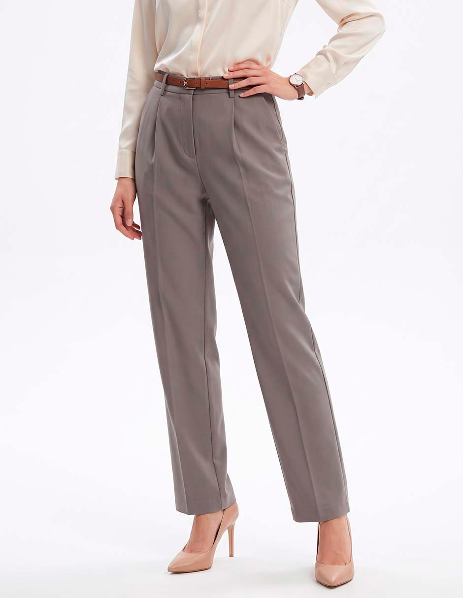 Pantalón straight para mujer