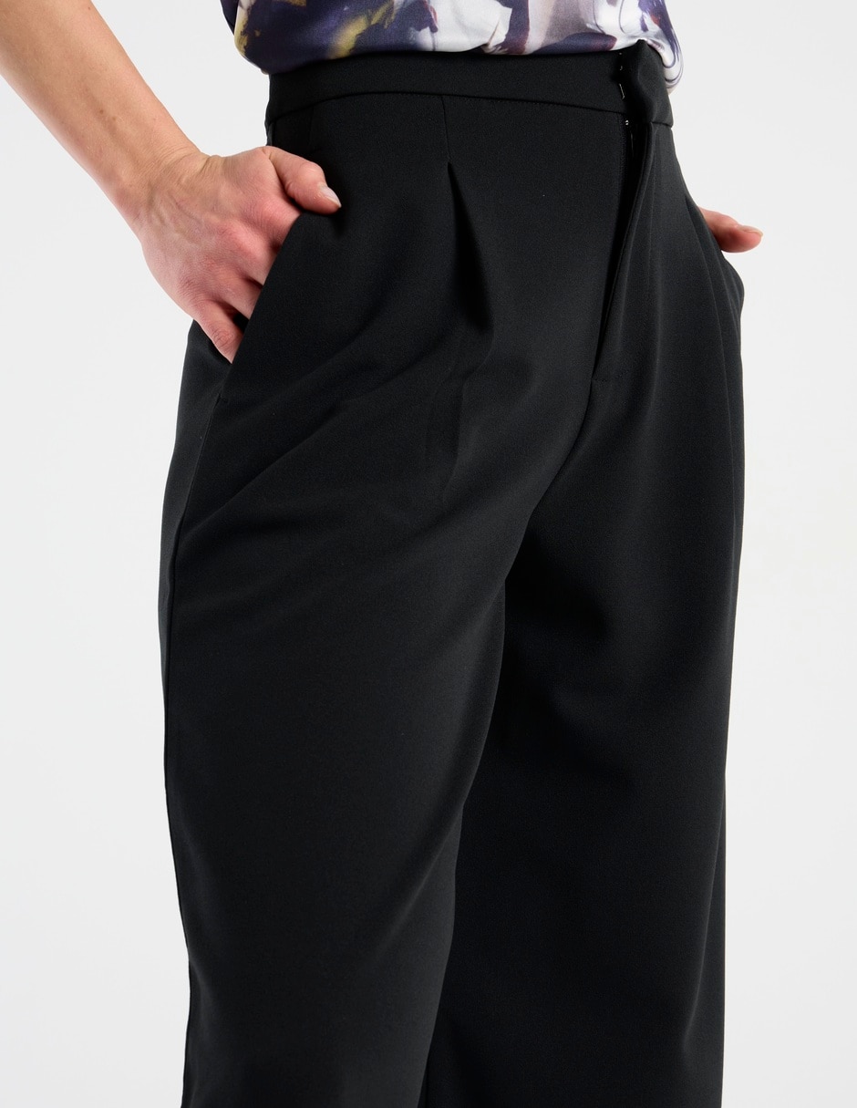 Pantalón de vestir La Mode regular para mujer
