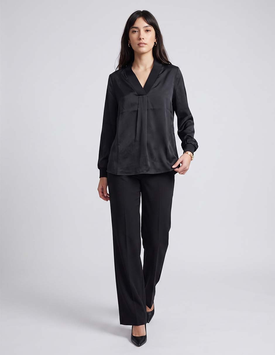Blusa manga larga para mujer 3