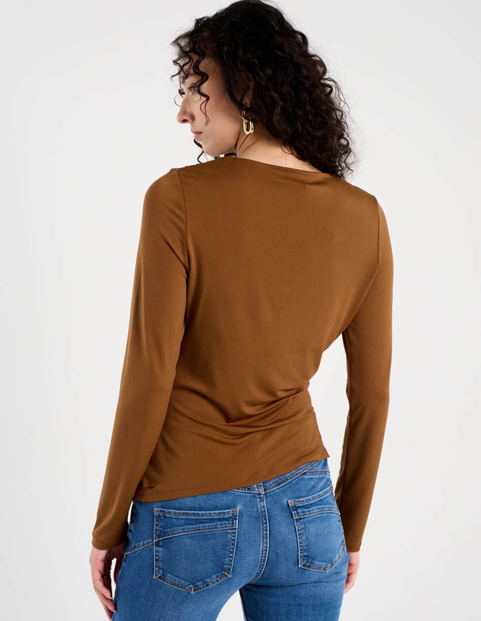 Blusa manga larga para mujer 2
