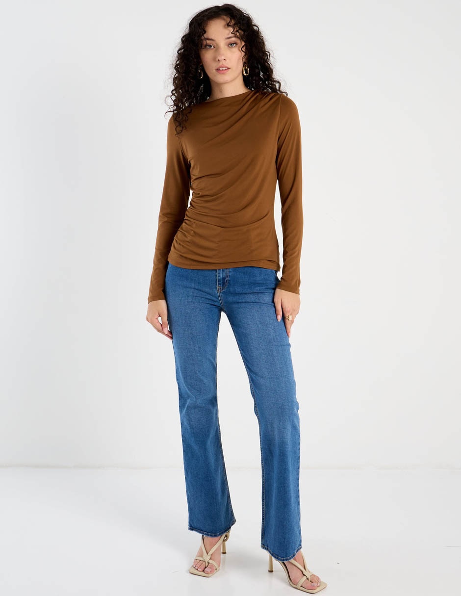 Blusa manga larga para mujer 3