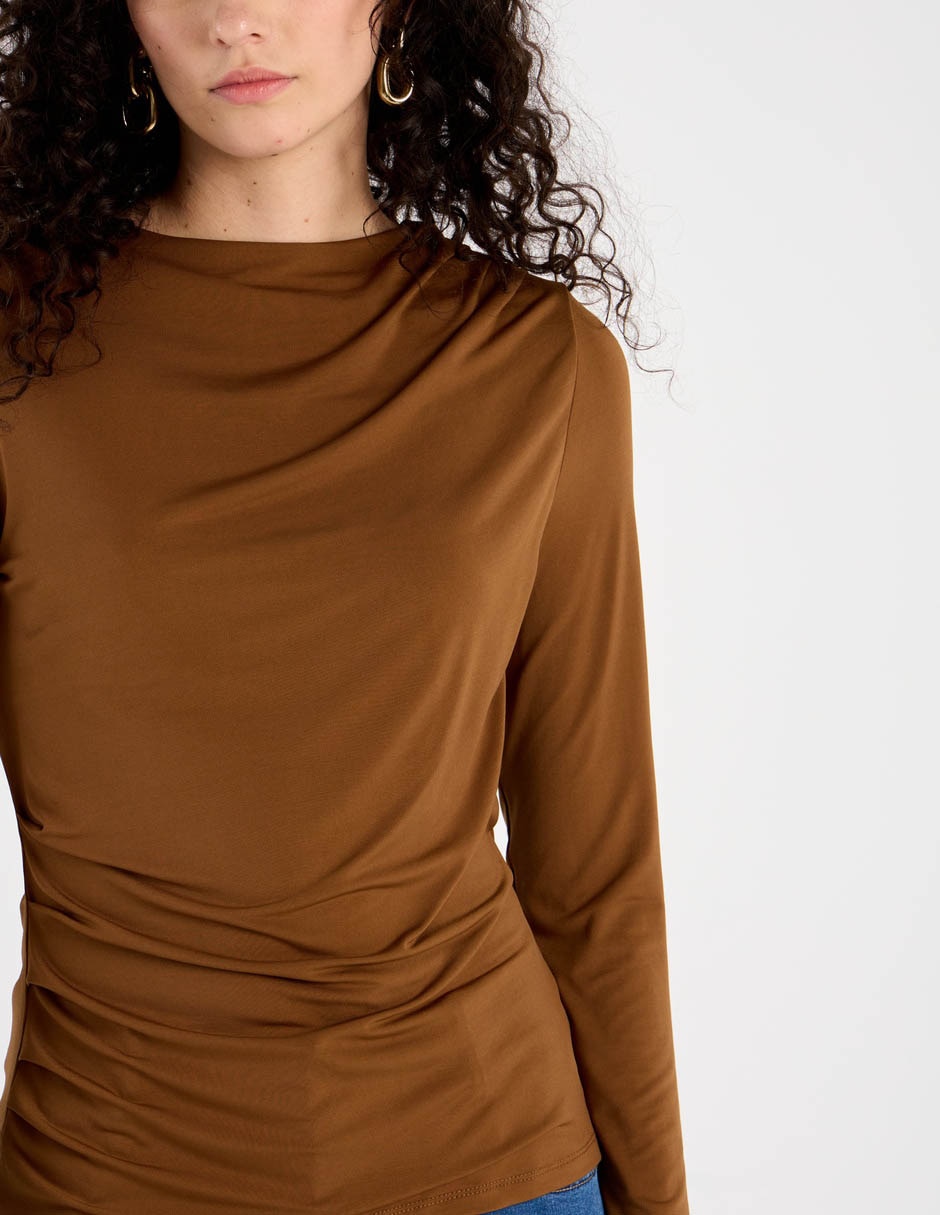 Blusa manga larga para mujer 4