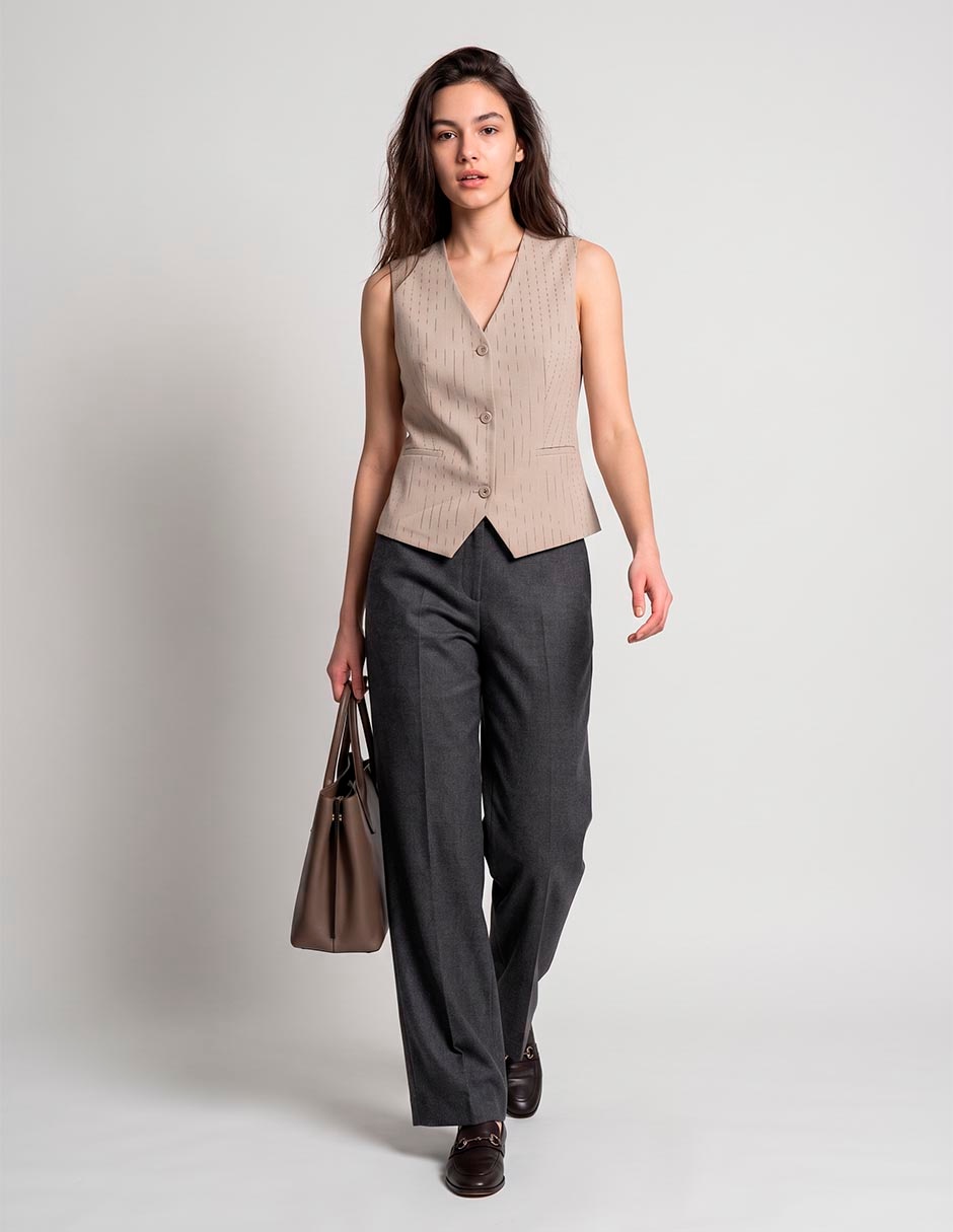 Chaleco contempo para mujer