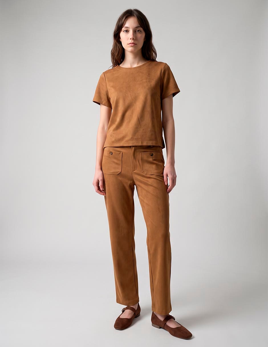 Blusa manga corta para mujer 4
