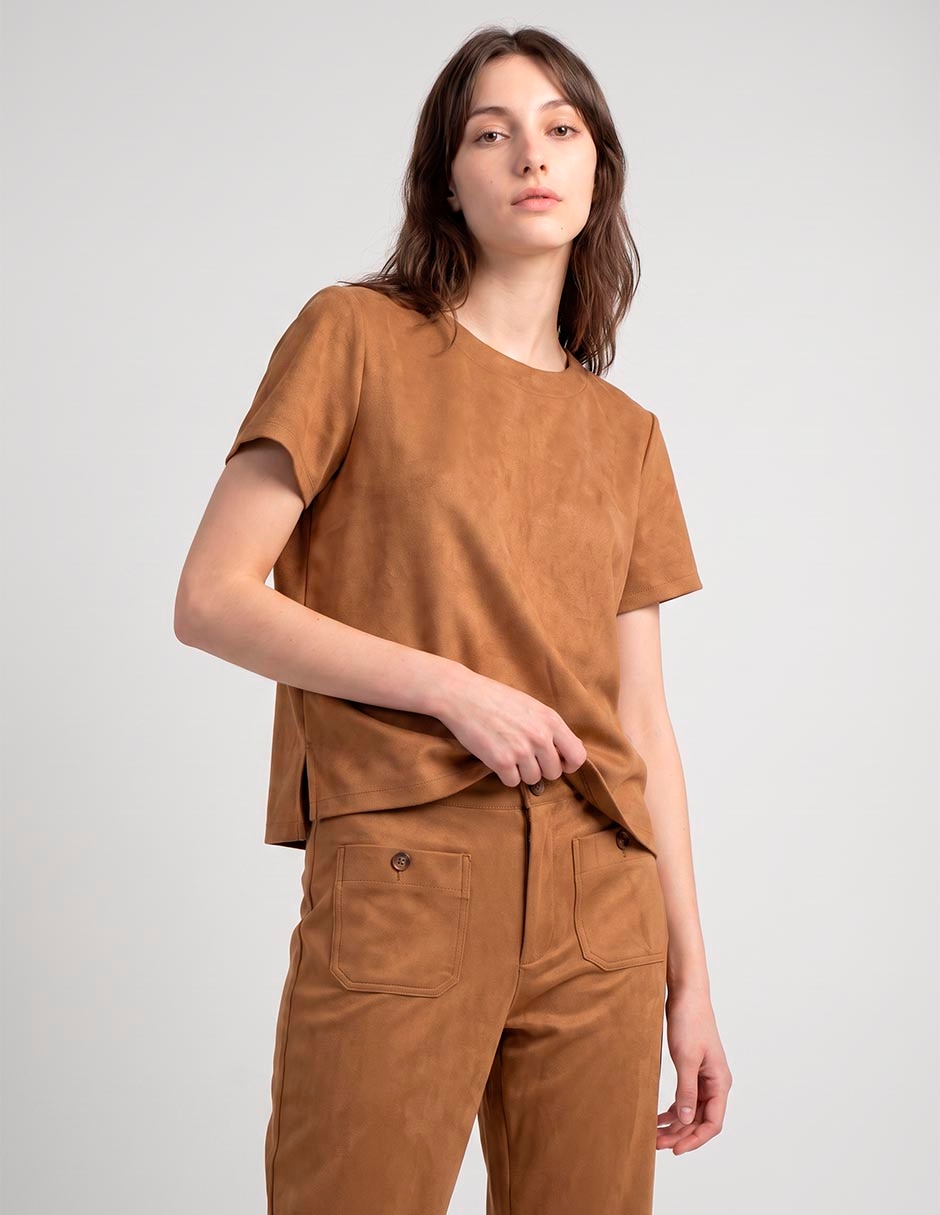 Blusa manga corta para mujer 2