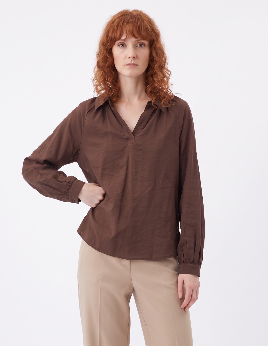 Blusa manga larga para mujer Blusa manga larga para mujer