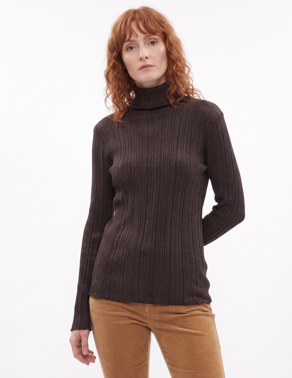 Suéter cuello tortuga para mujer Suéter cuello tortuga para mujer