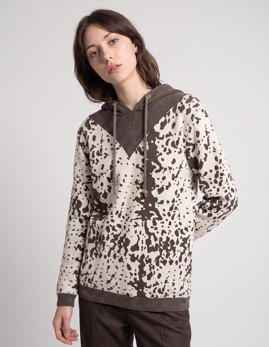 Sudadera con capucha para mujer