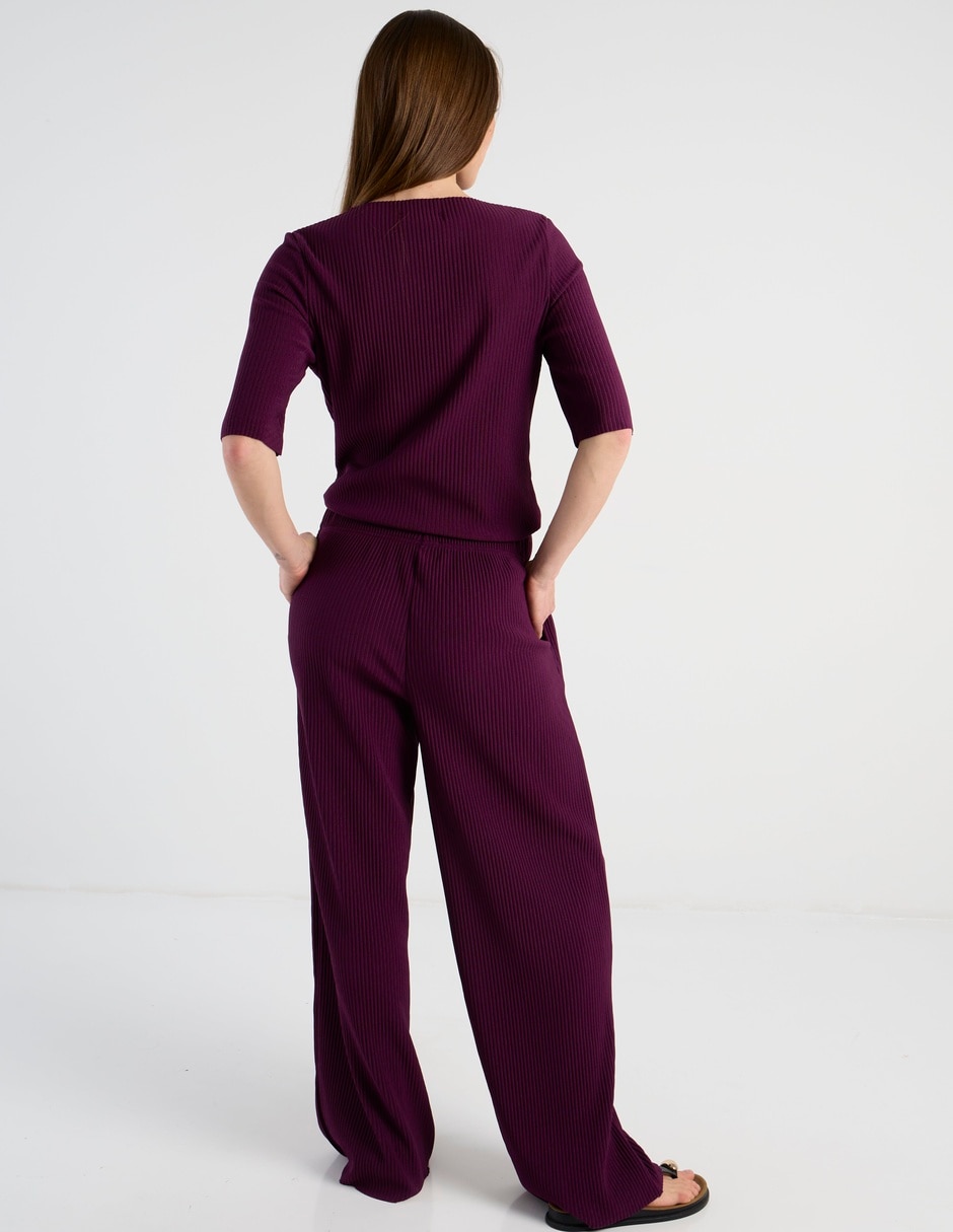 Pantalón relaxed relajado para mujer 6
