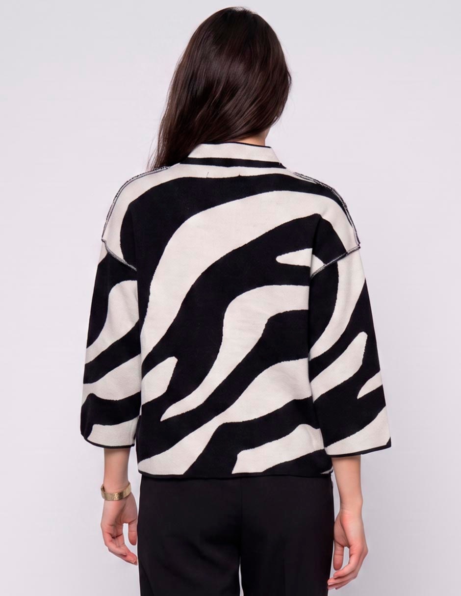 Suéter cuello simulado para mujer 2