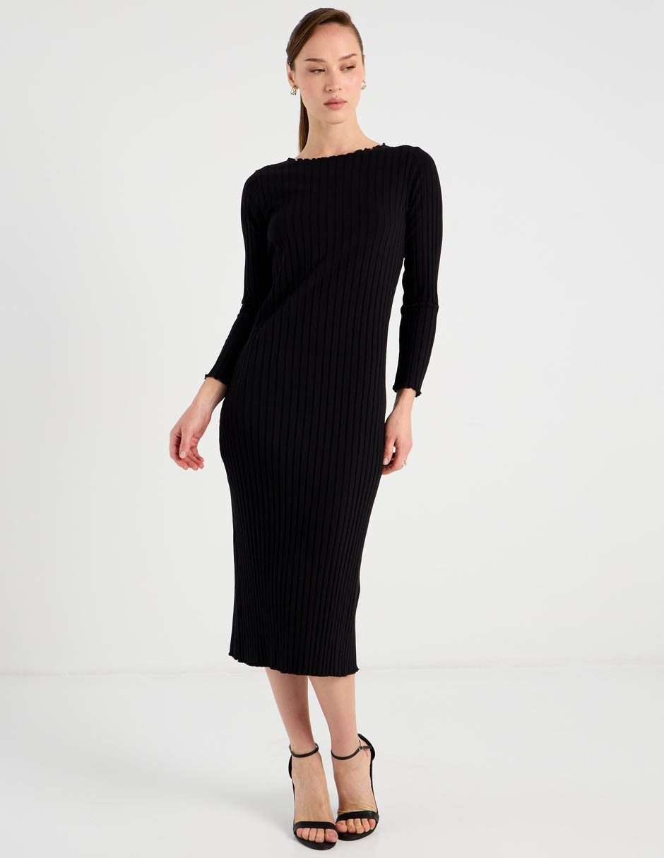 Vestido midi casual para mujer Vestido midi casual para mujer