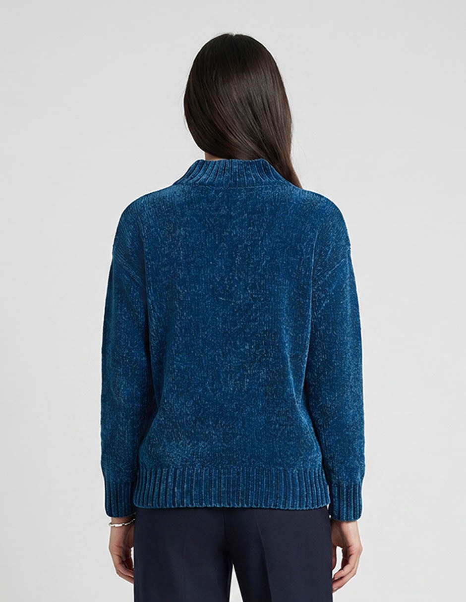 Suéter cuello alto para mujer 2