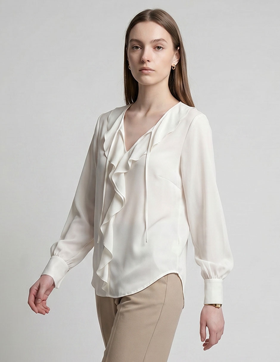 Blusa manga larga para mujer Blusa manga larga para mujer