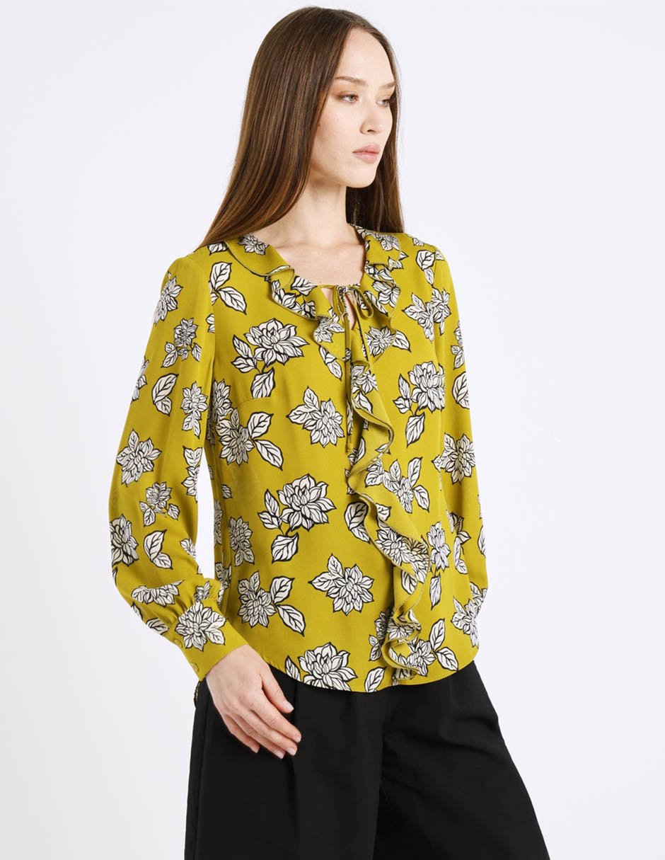 Blusa manga larga para mujer 3