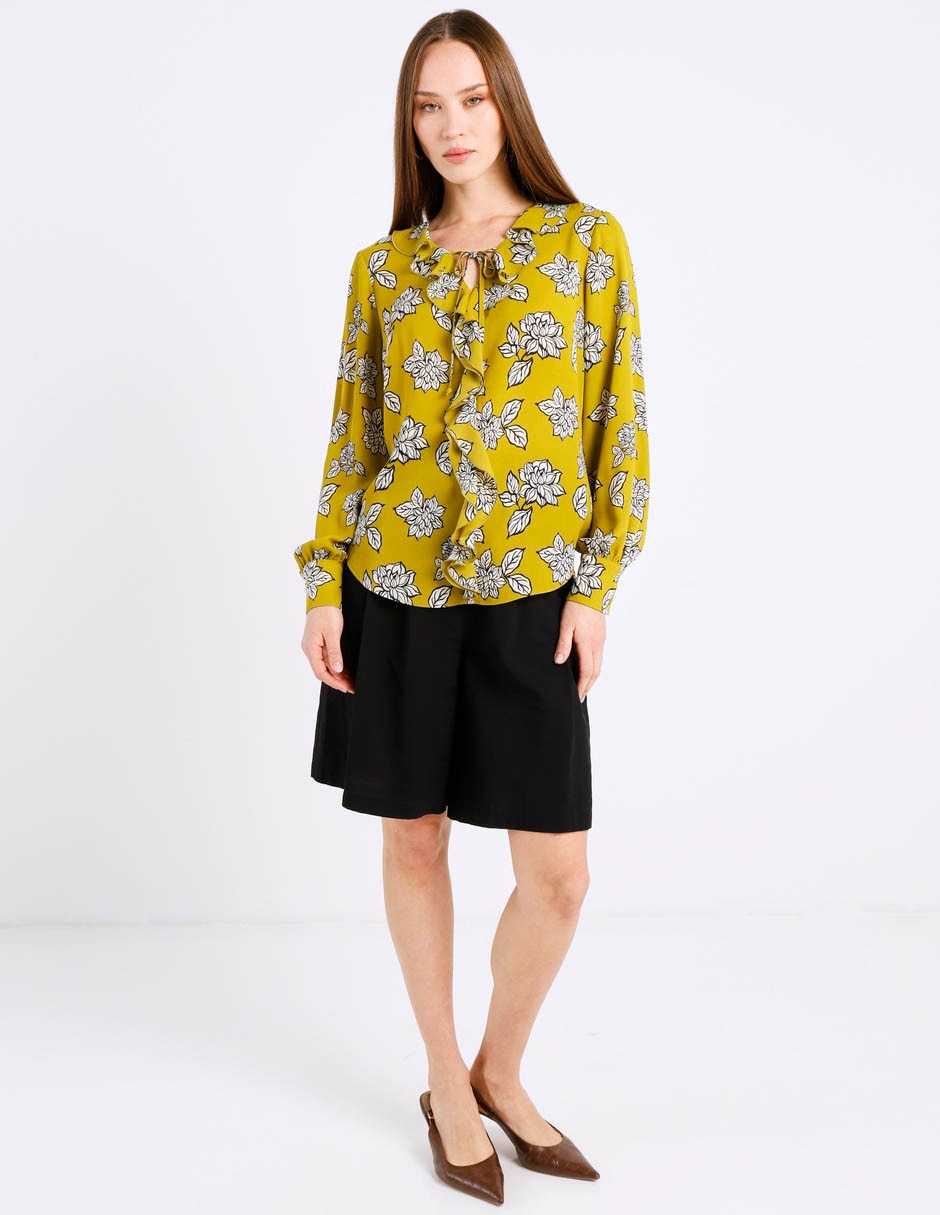 Blusa manga larga para mujer 4