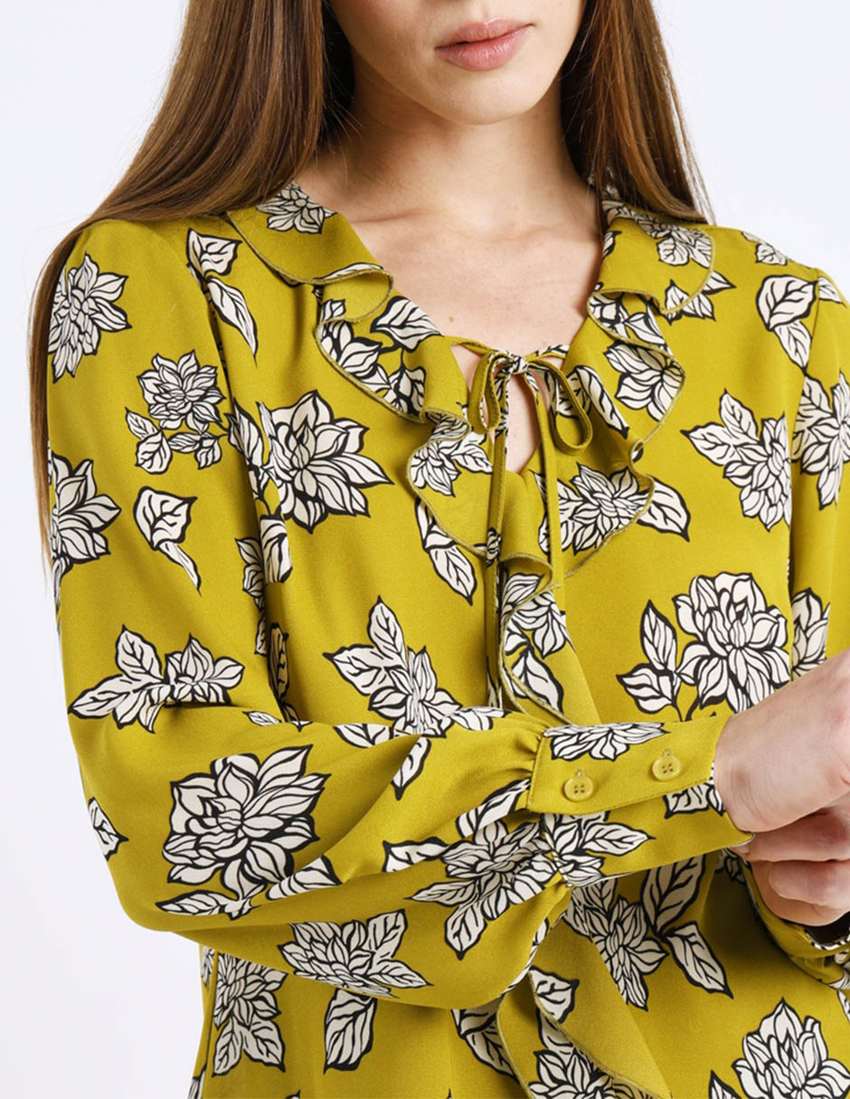 Blusa manga larga para mujer 5