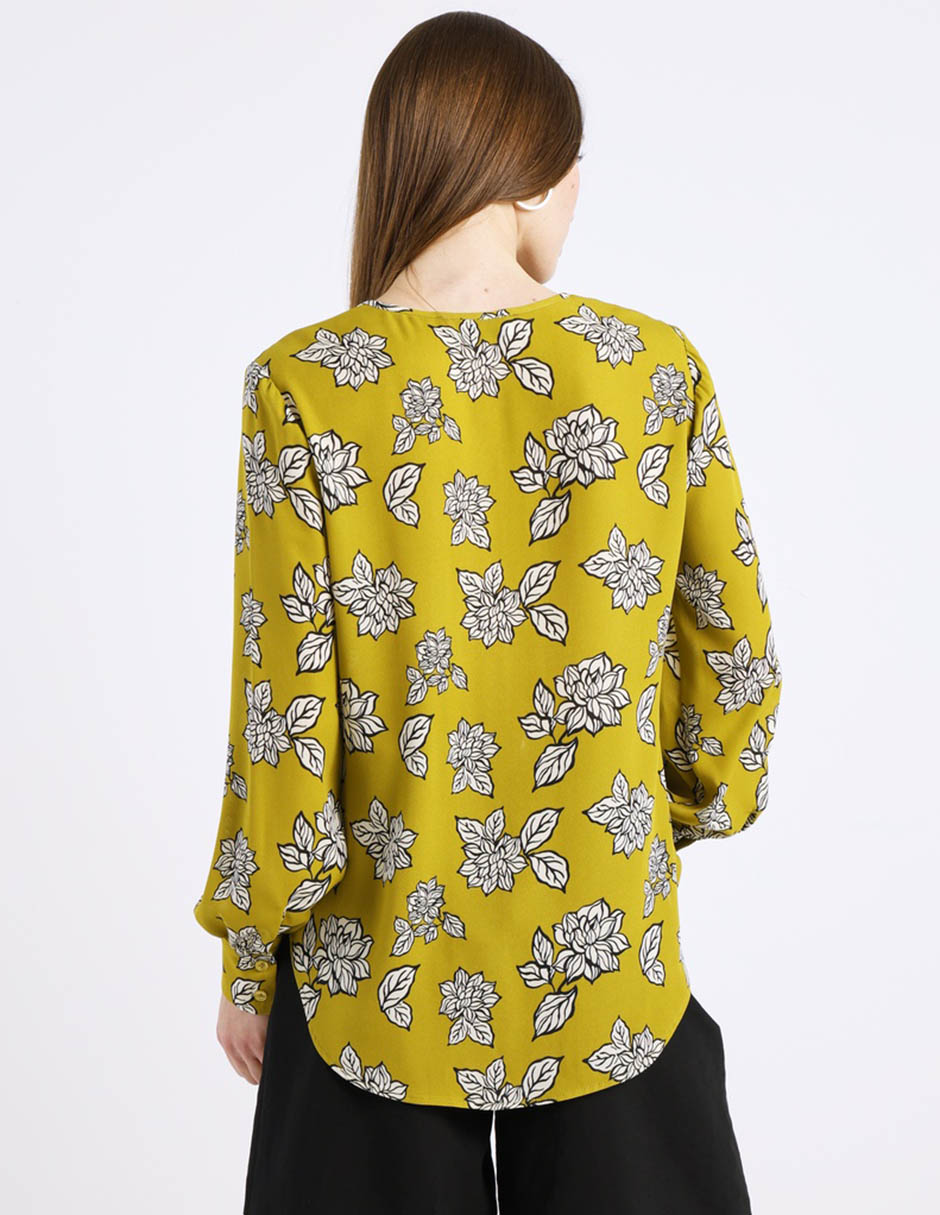 Blusa manga larga para mujer 6