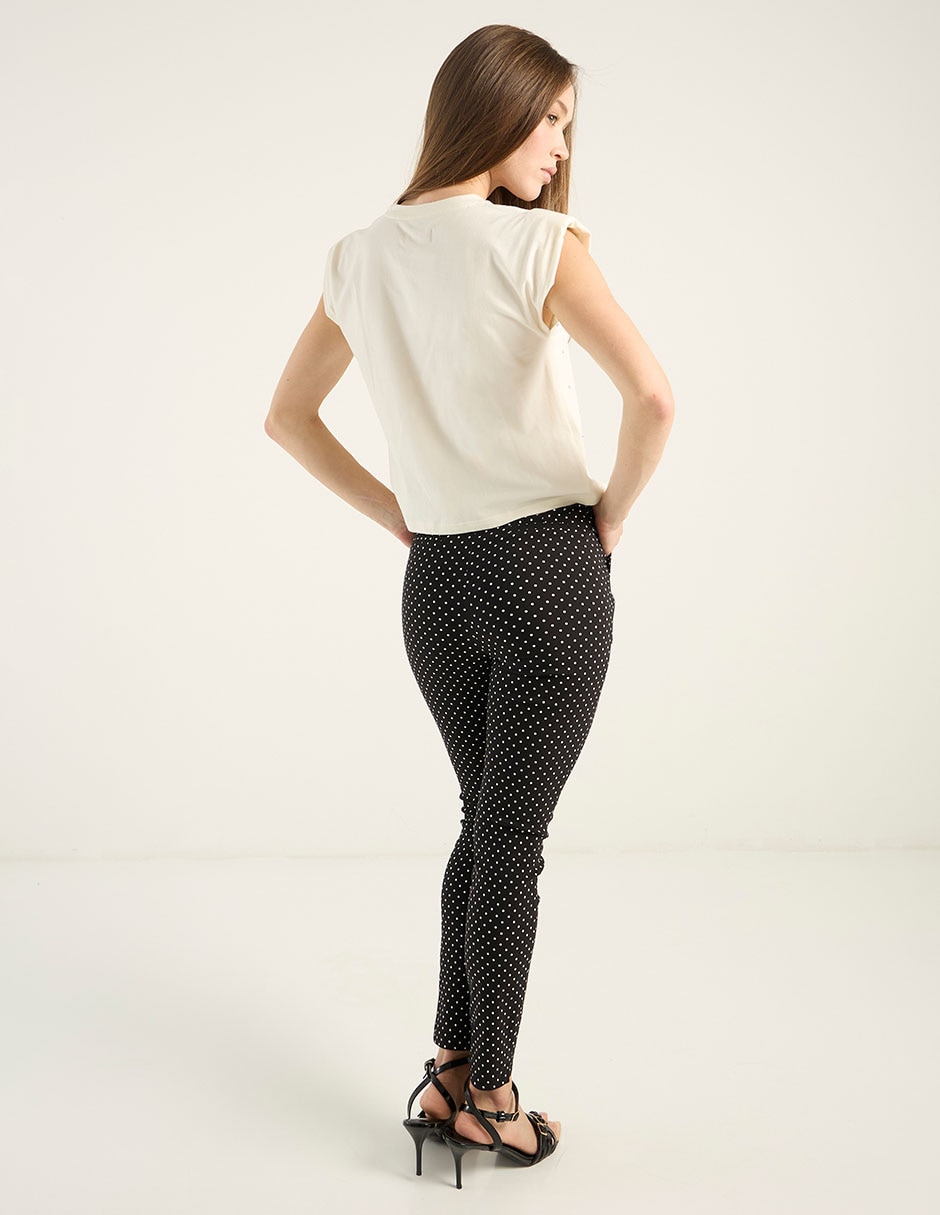 Pantalón capri skinny para mujer 6