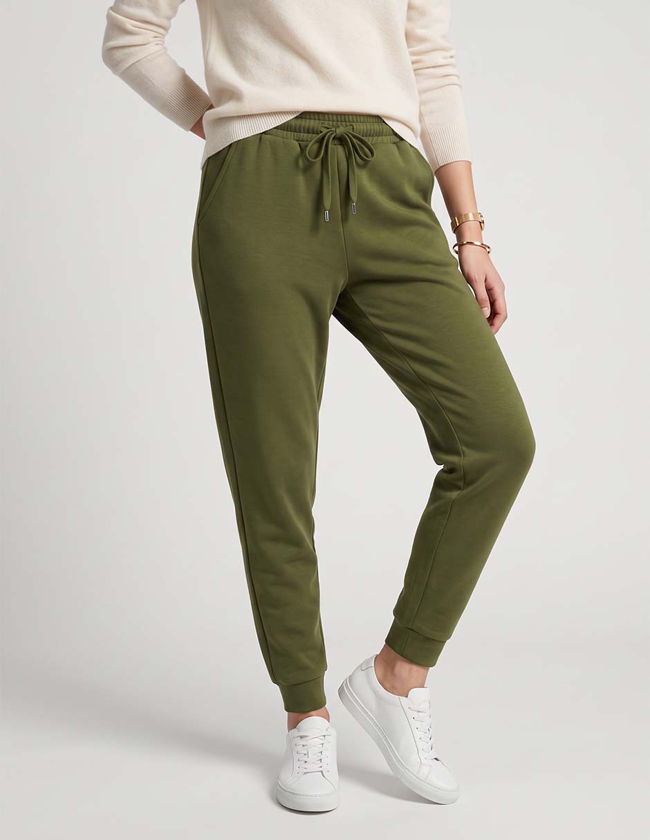Pantalón jogger slim para mujer 1