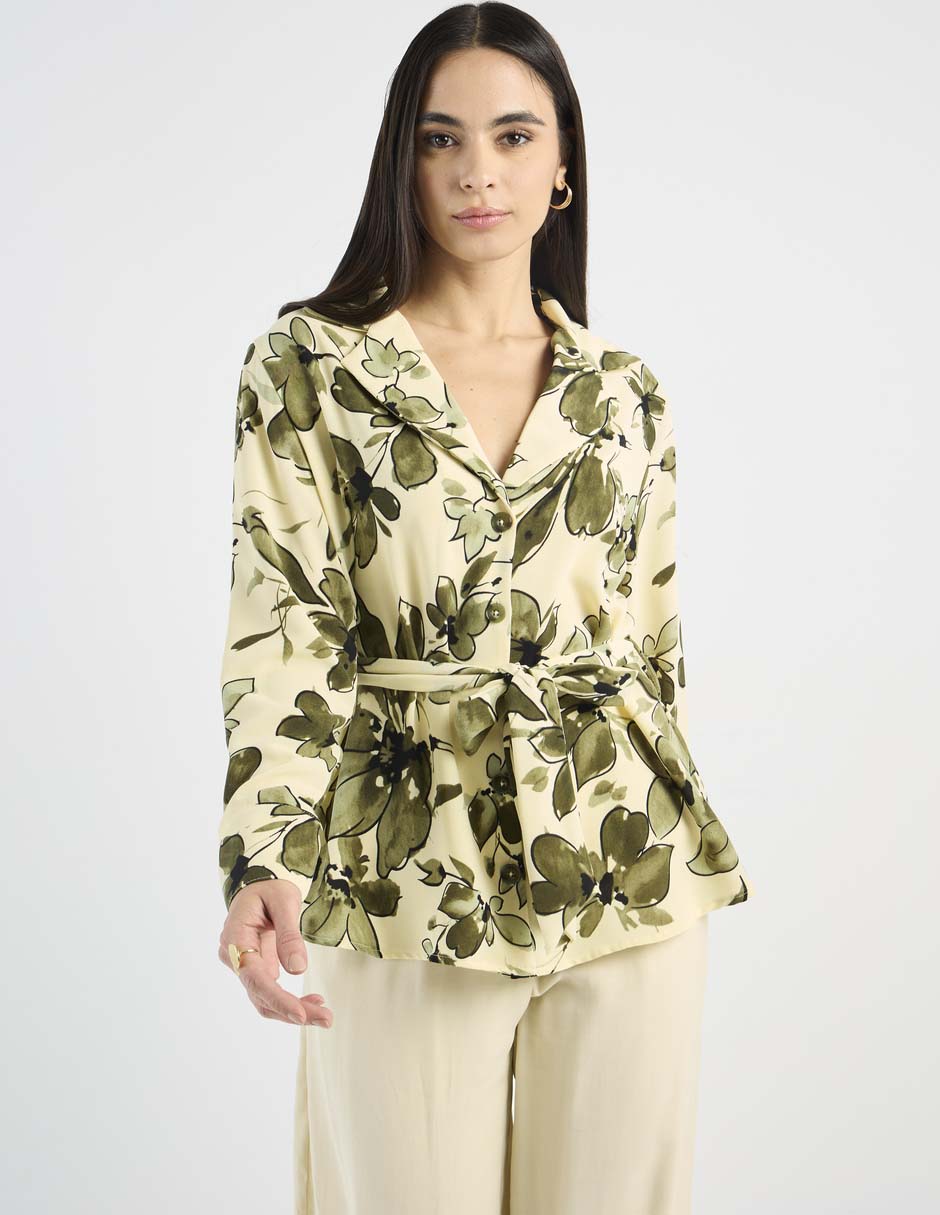 Blusa manga larga para mujer 1