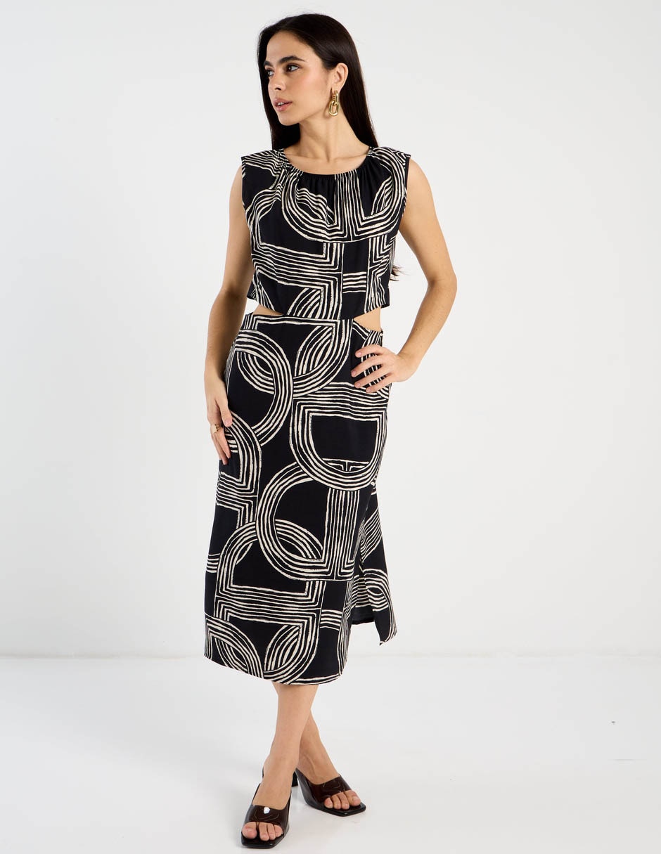 Vestido midi business casual para mujer 6