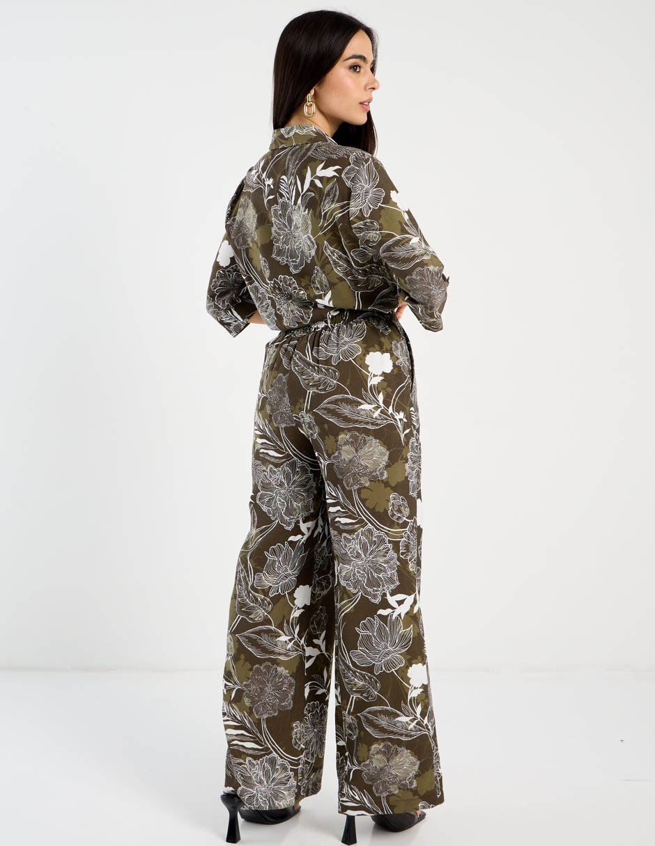 Pantalón contempo amplio para mujer