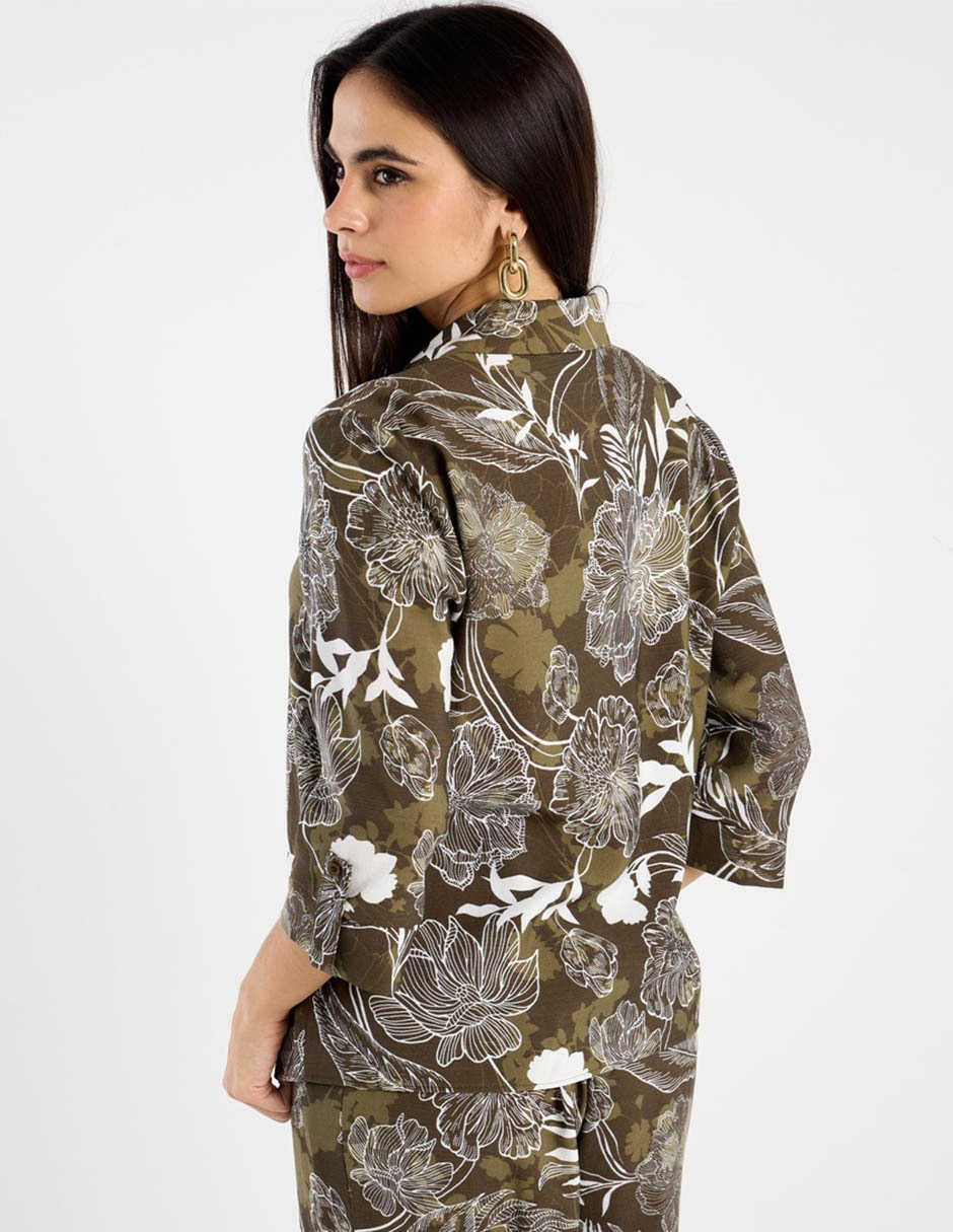 Blusa manga 3/4 para mujer 2