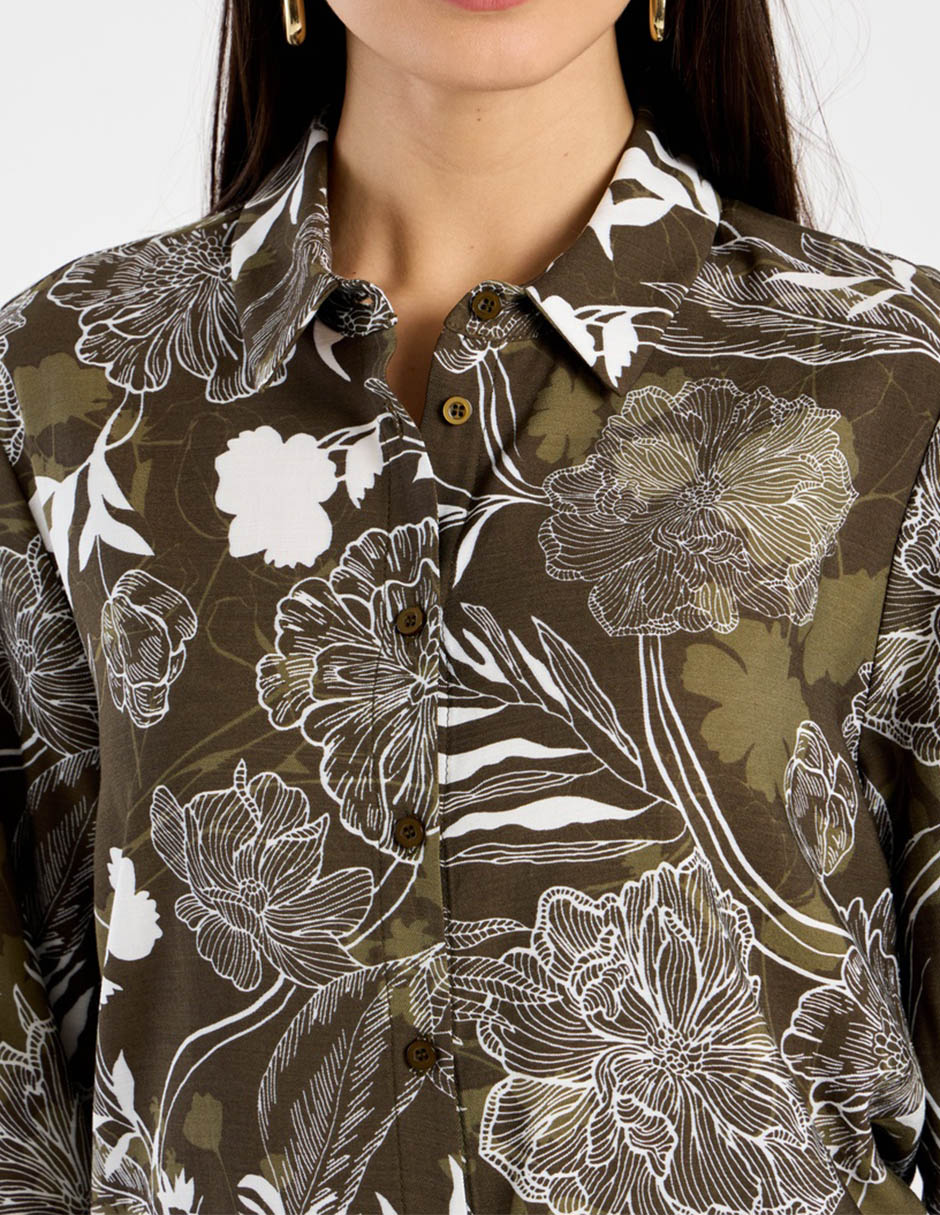 Blusa manga 3/4 para mujer 4