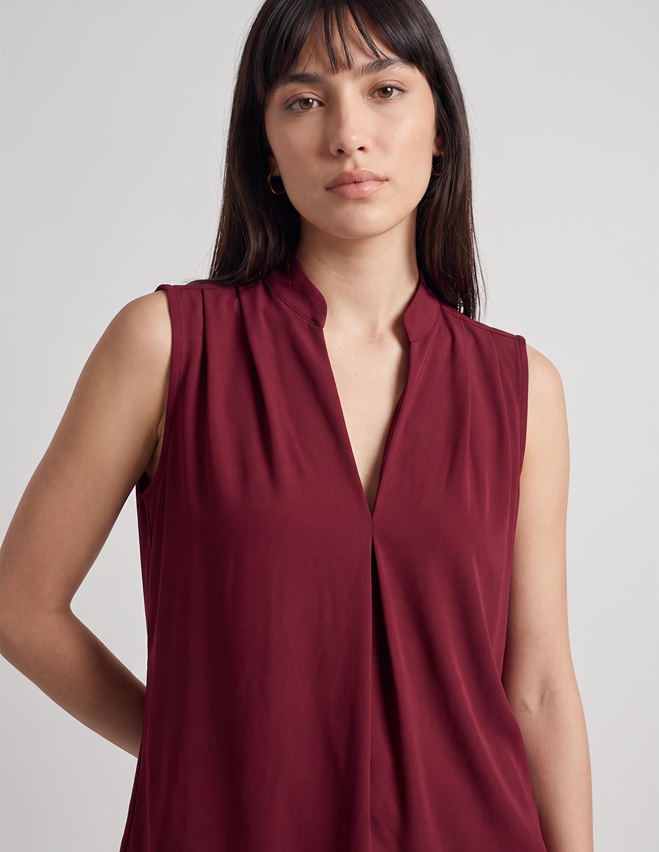 Blusa sin manga para mujer 3