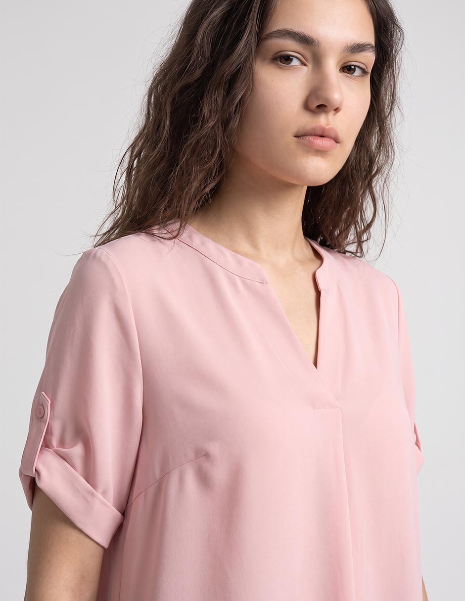 Blusa manga al codo para mujer 2