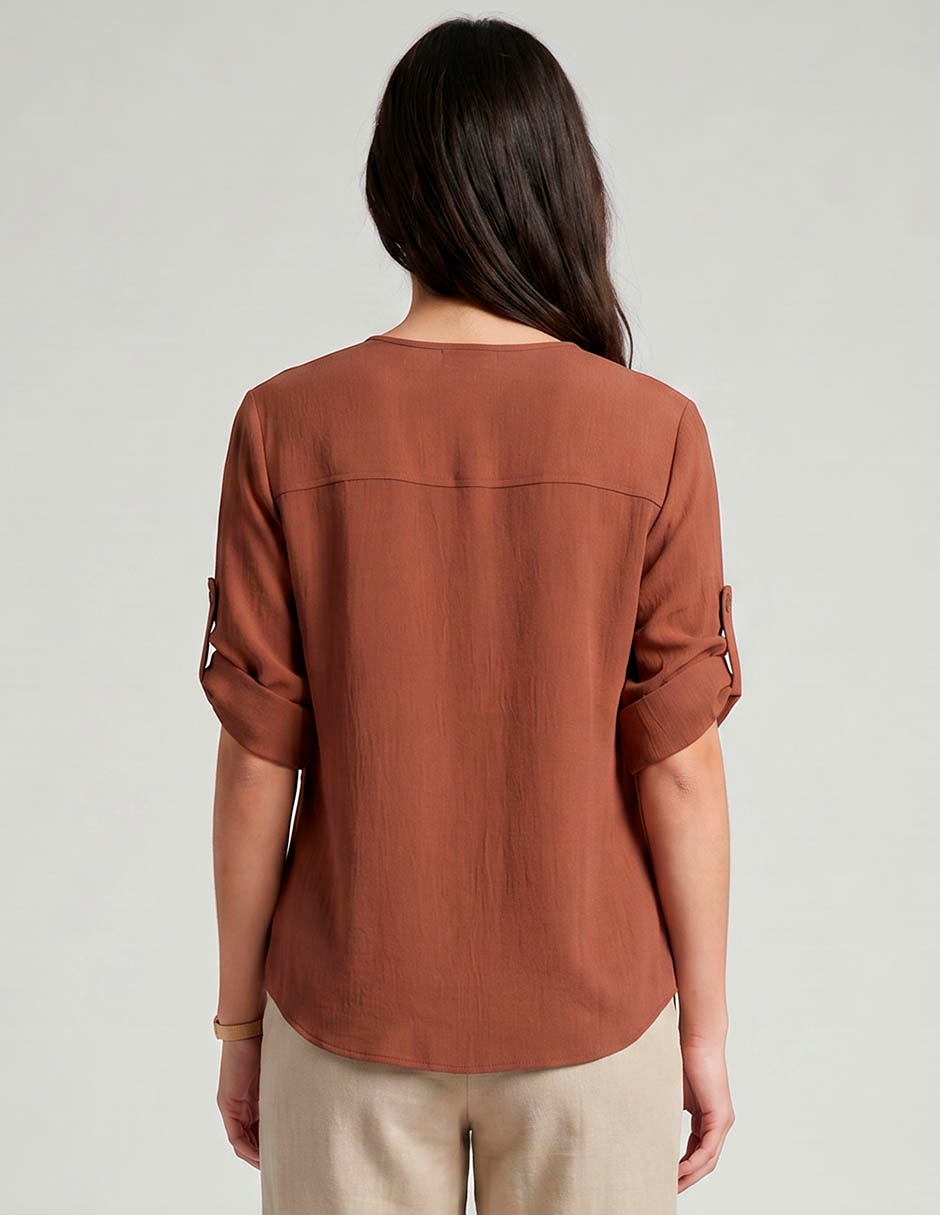 Blusa manga larga para mujer 2