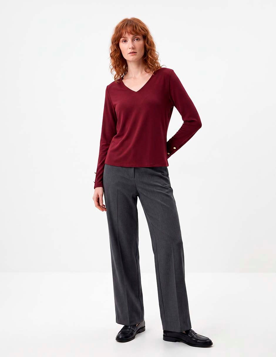 Blusa manga larga para mujer Blusa manga larga para mujer