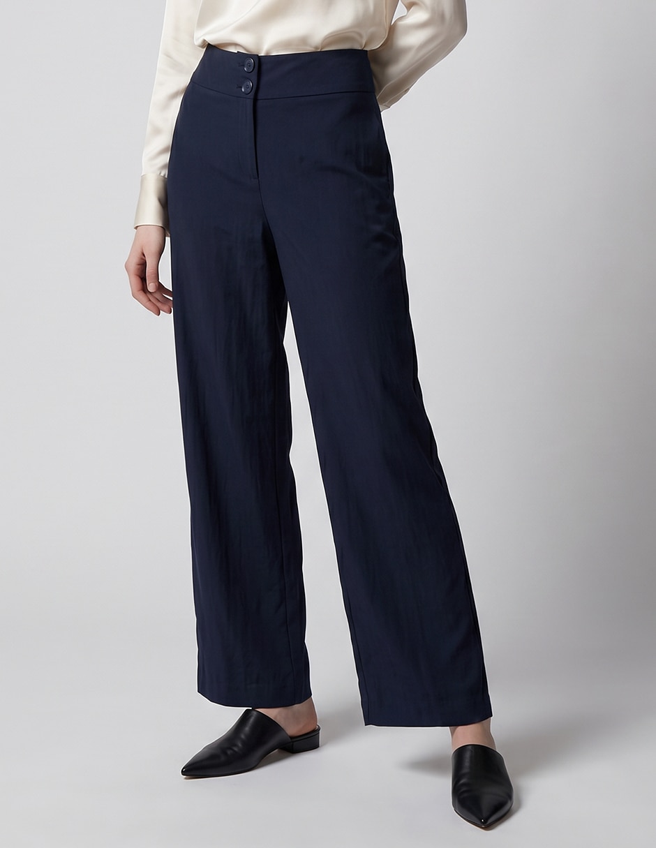 Pantalón de vestir slim para mujer