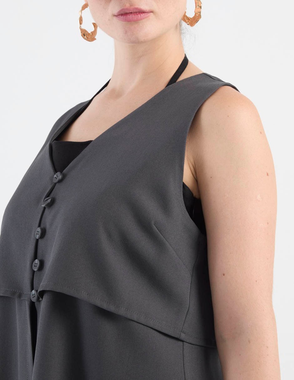 Chaleco contempo para mujer