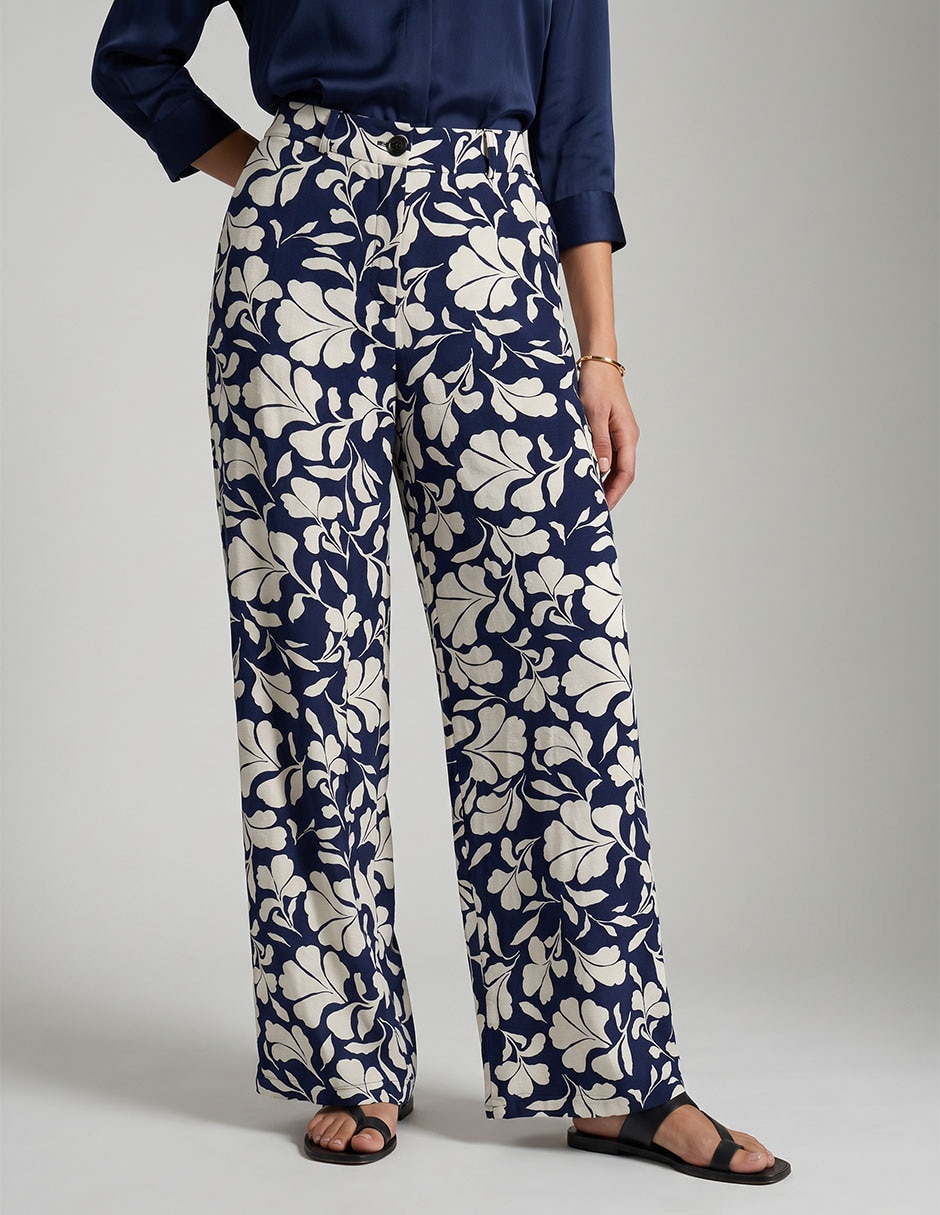 Pantalón Contempo amplio para mujer