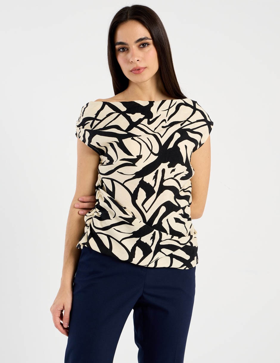Blusa manga corta para mujer Blusa manga corta para mujer
