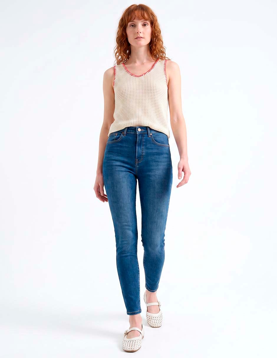 Jeans Pantal—n skinny para mujer 3