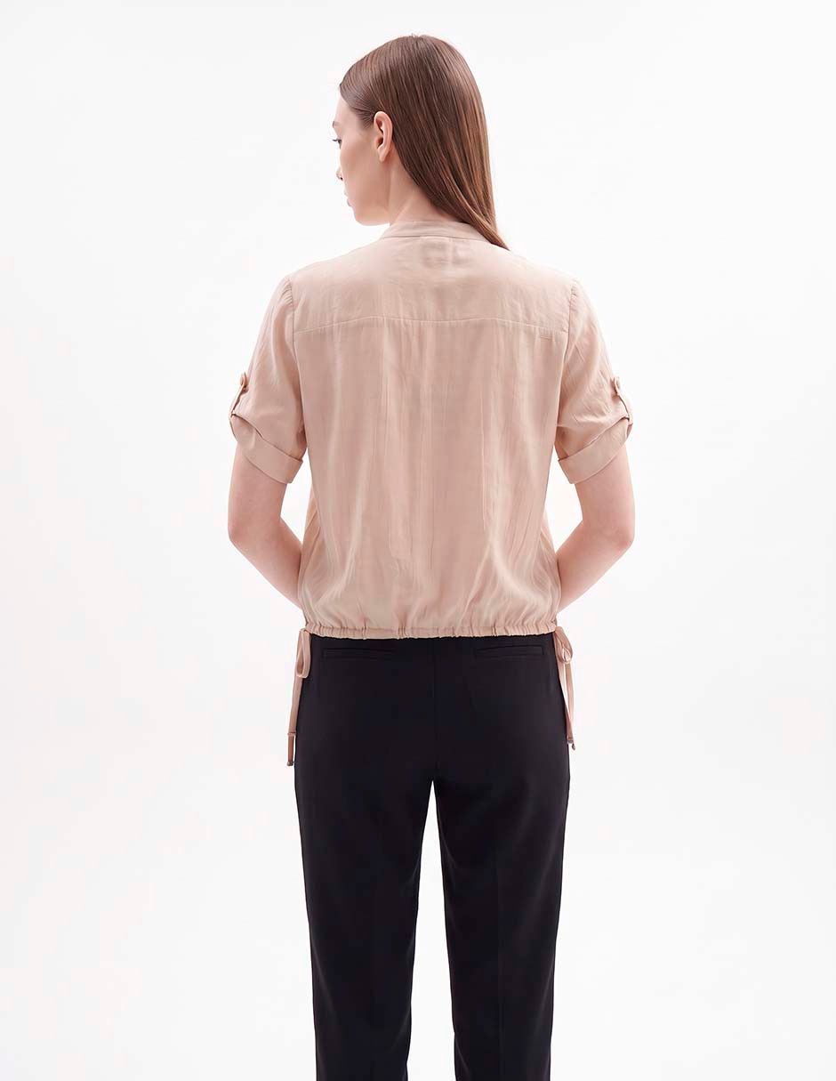 Blusa manga corta para mujer 2
