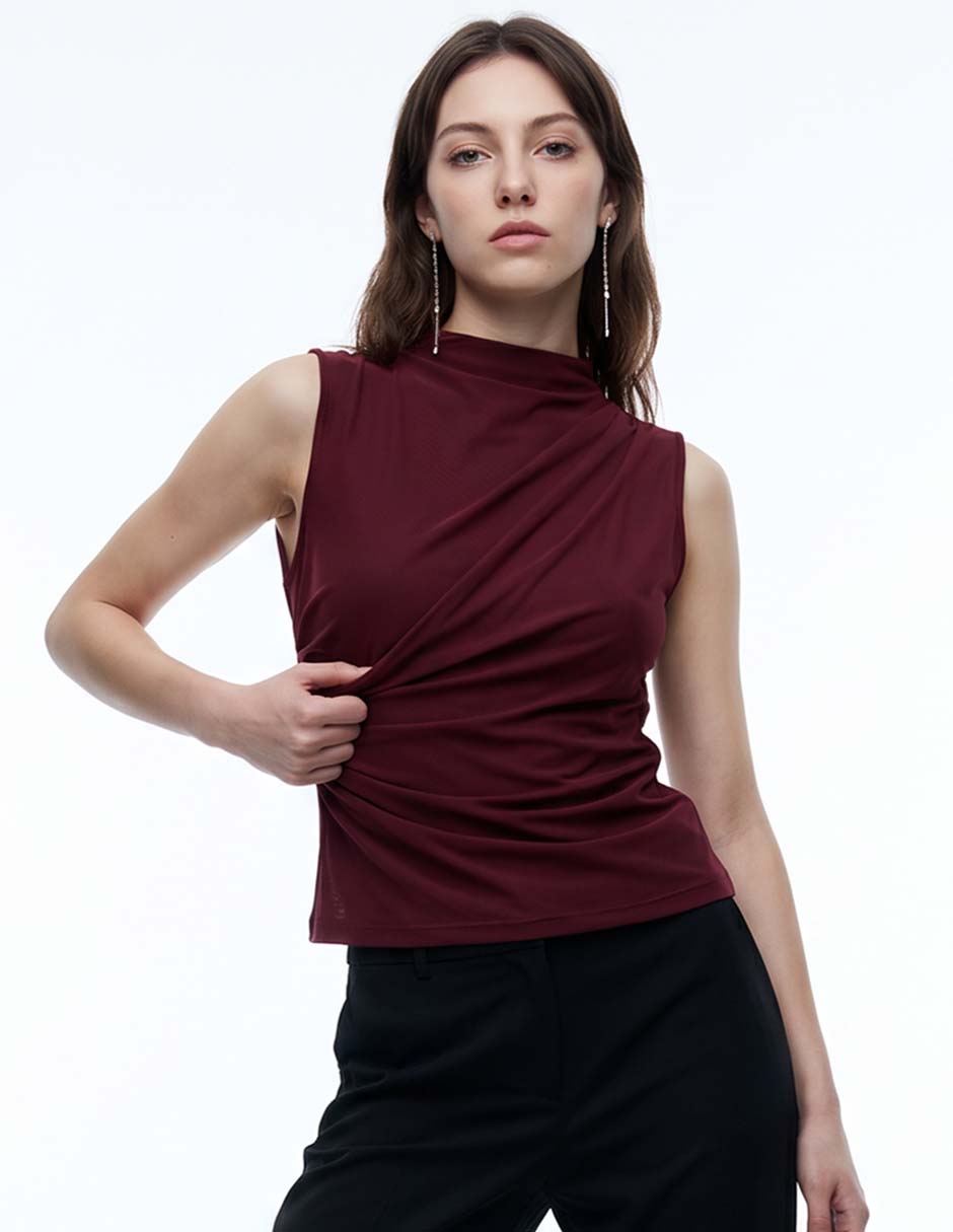 Blusa sin manga para mujer 1
